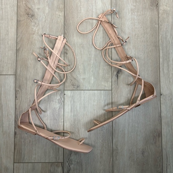 Jeffrey Campbell Gladia Sandal in Natural Size 10 - Picture 2 of 10